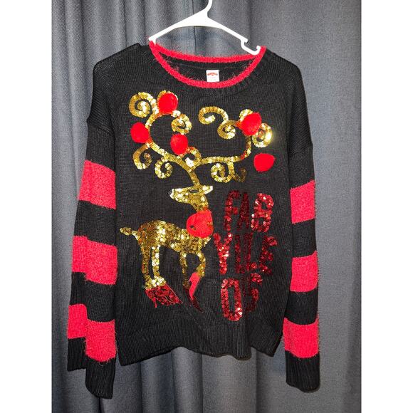 Ugly Christmas Sweater Sweaters - Ugly Christmas Sweater Size Small